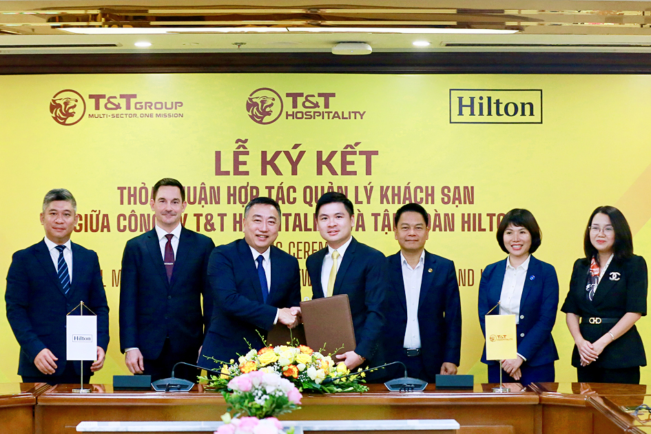 T&T Group hợp tác cùng Hilton mang thương hiệu khách sạn hàng đầu thế giới về Đồng bằng sông Cửu Long.