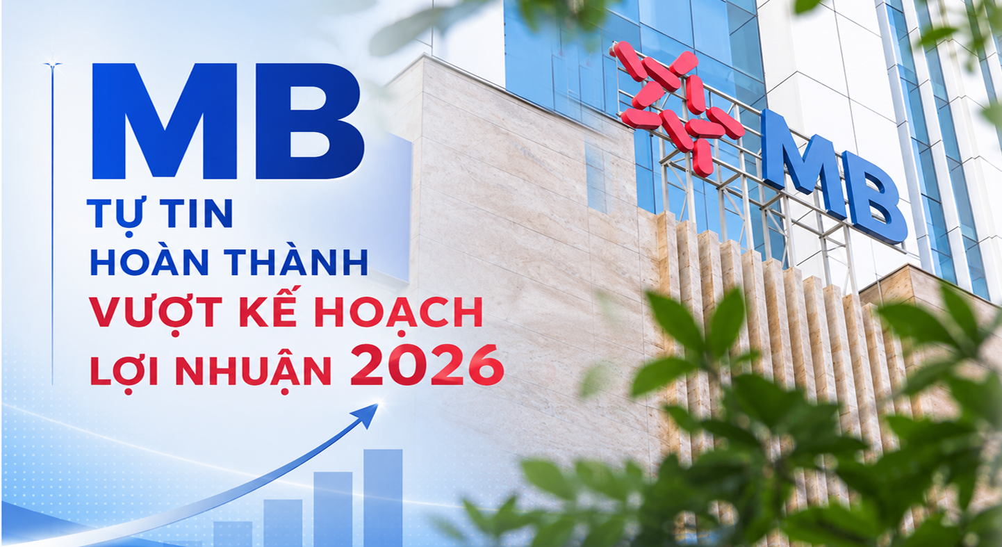 MB tự tin hoàn thành vượt kế hoạch lợi nhuận 2026