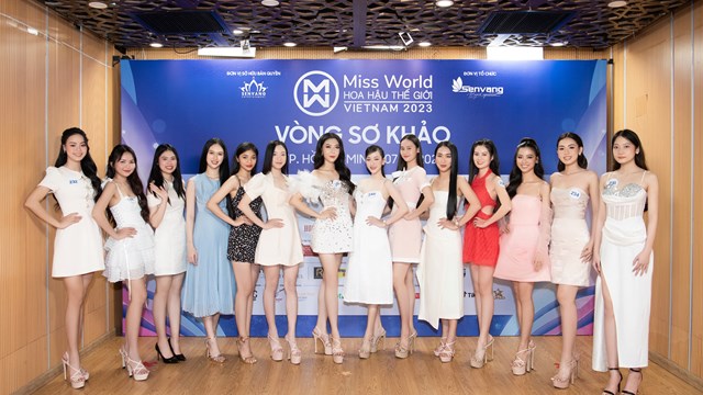 14 thí sinh tiếp theo vào vòng chung khảo Miss World Vietnam 2023