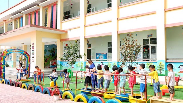 1.400 tỷ đồng vốn vay ưu đãi cho trường mầm non, tiểu học dân lập