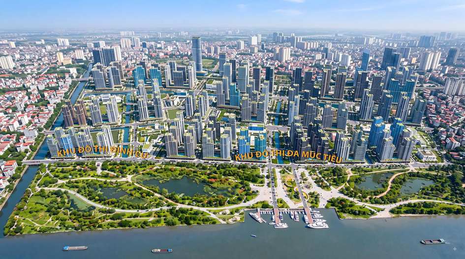 Khởi công Dự án Khu đô thị đa mục tiêu và Khu đô thị định cư tại phường Lĩnh Nam