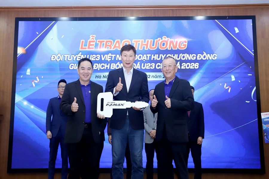 U23 Việt Nam được thưởng xe máy xịn