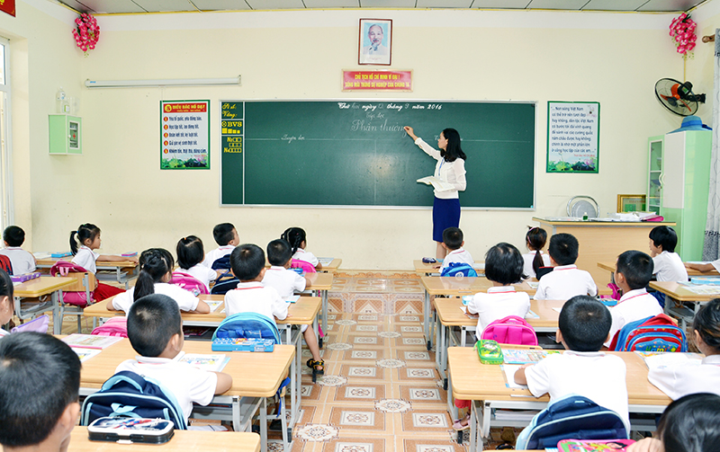 2% số lớp tiểu học cả nước chưa có phòng riêng