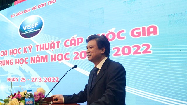 273 học sinh tham gia tranh tài Cuộc thi khoa học kỹ thuật quốc gia 2022
