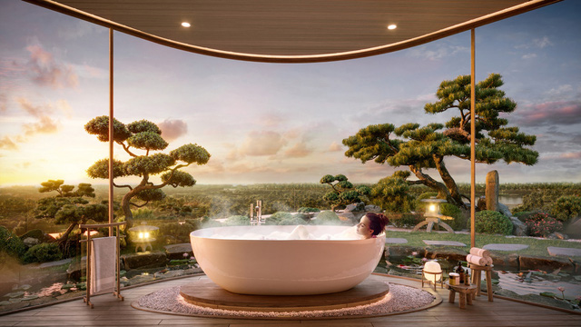3 ông lớn Nhật Bản bắt tay Ecopark phát triển dự án đưa khoáng nóng vào từng căn hộ - Ảnh 1. 3 ông lớn Nhật Bản bắt tay Ecopark phát triển dự án đưa khoáng nóng vào từng căn hộ - Ảnh 1.