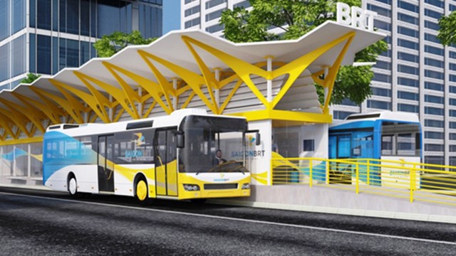 3 phương án cho tuyến buýt nhanh đầu tiên ở TP HCM