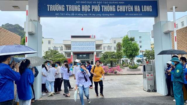 3 thí sinh Quảng Ninh dự thi tốt nghiệp THPT đợt 2 tại Hải Phòng