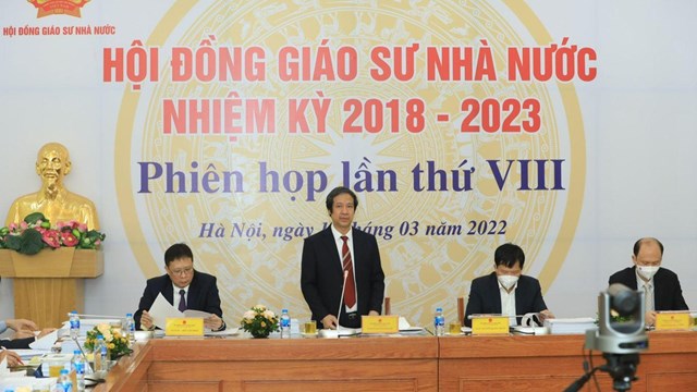 405 ứng viên đủ tiêu chuẩn công nhận chức danh Giáo sư, Phó giáo sư năm 2021