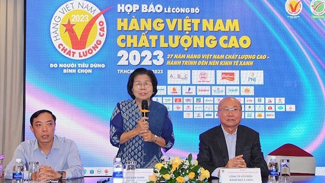 519 doanh nghiệp được công nhận hàng Việt Nam chất lượng cao