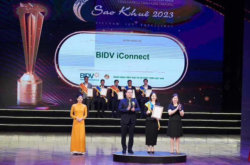 Giải thưởng trong lĩnh vực Ngân hàng số - BIDV iConnect