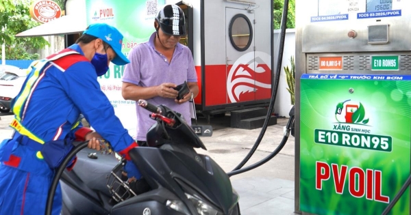 Triển khai bán xăng sinh học E10 từ tháng 4/2026