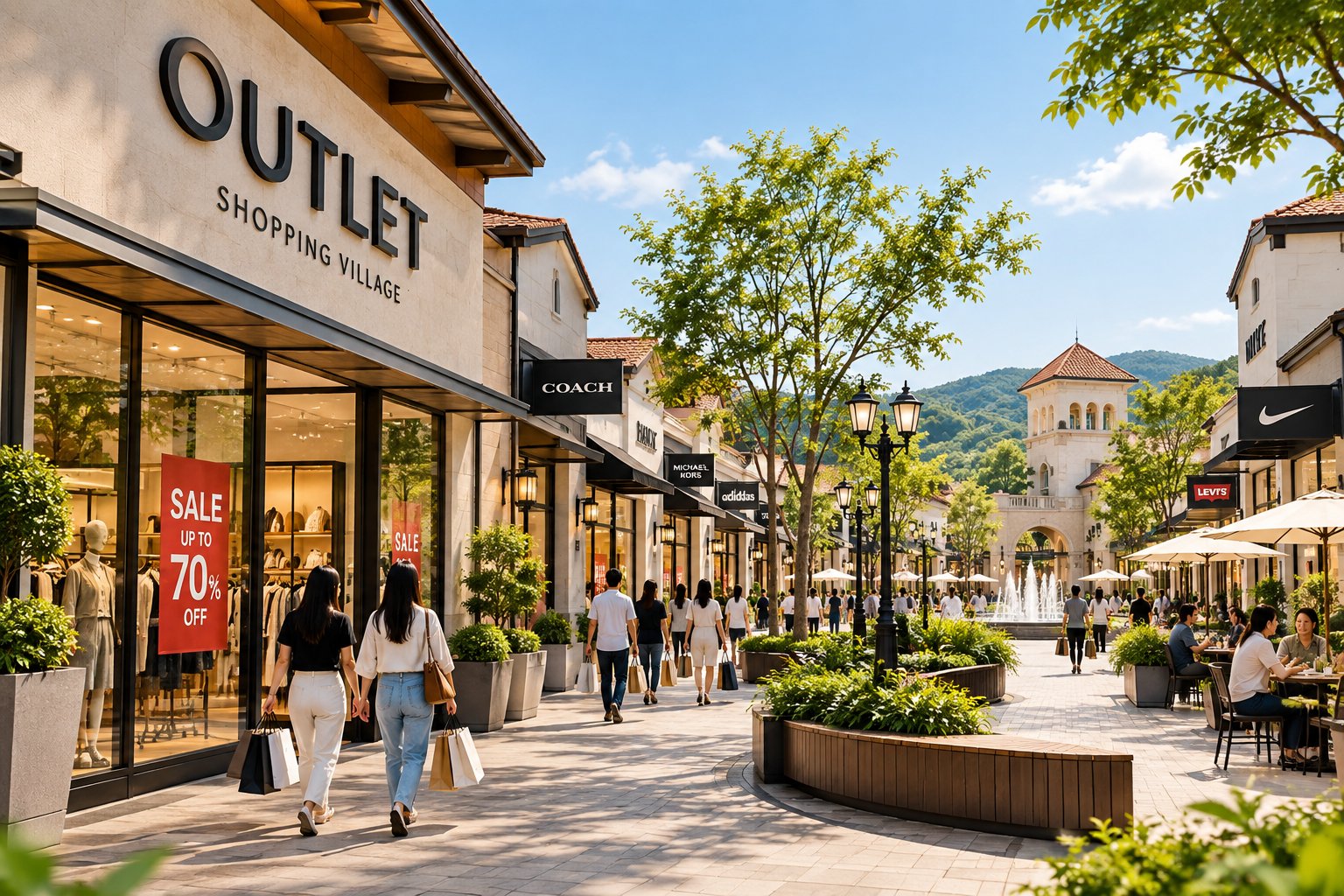 Việt Nam lên kế hoạch xây dựng “làng outlet” quy mô tới 50.000 m²