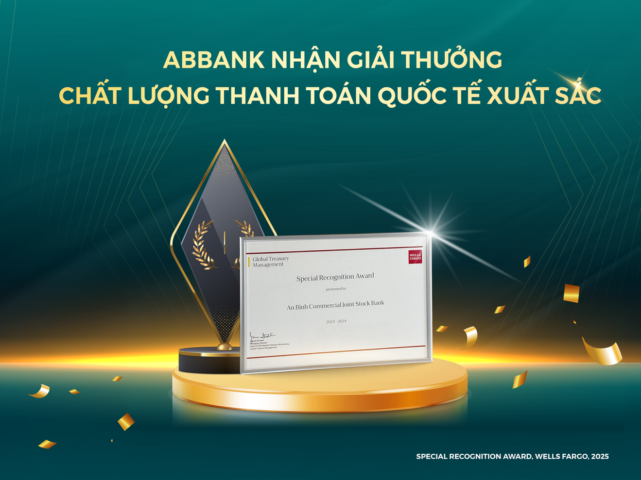 ABBANK - Ngân hàng có chất lượng thanh toán quốc tế xuất sắc