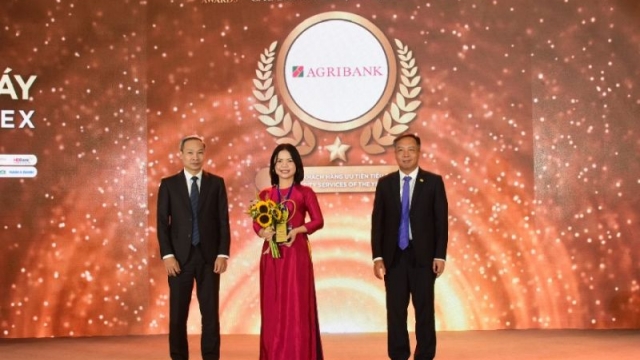 Agribank được vinh danh với 2 sản phẩm dịch vụ tài chính tiêu biểu 