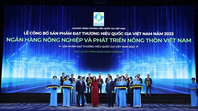 Agribank tự hào là Thương hiệu Quốc gia Việt Nam năm 2022
