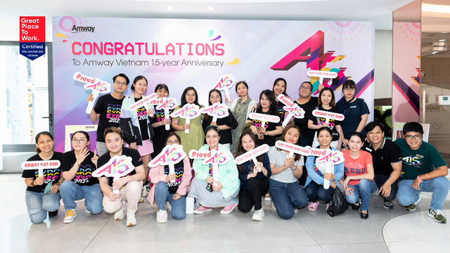 Amway Việt Nam đạt chứng nhận toàn cầu 'Nơi làm việc xuất sắc'