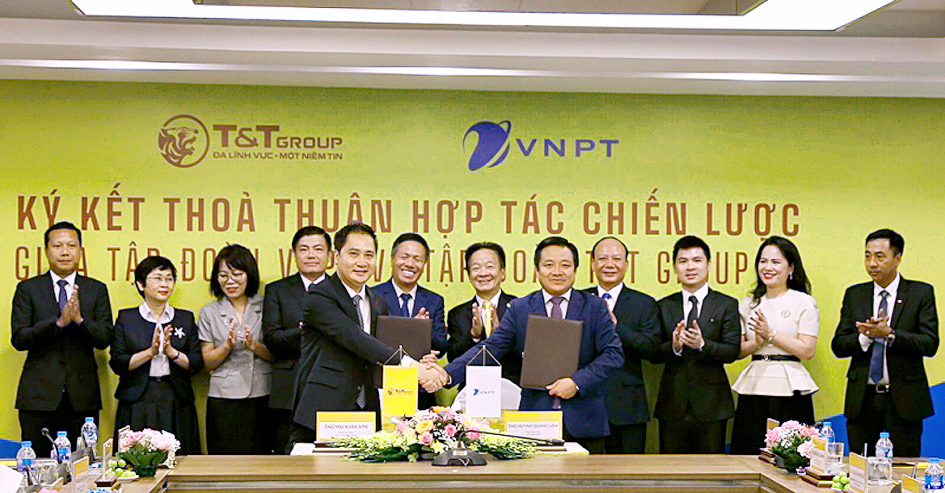 Tập đoàn T&T Group hợp tác chiến lược toàn diện với Tập đoàn VNPT 