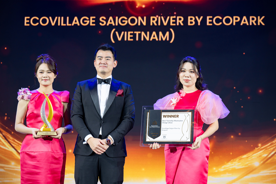 Ecovillage Saigon River giành giải thưởng Thiết kế quy hoạch tổng thể tốt nhất châu Á