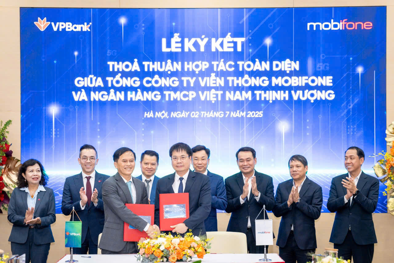 VPBank và MobiFone: Đồng hành kiến tạo trải nghiệm tương lai số