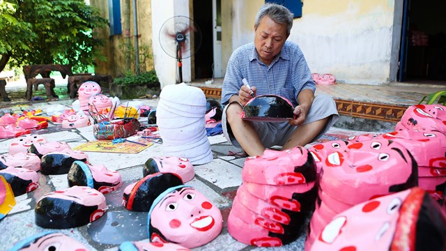 [ẢNH] Làng nghề đón Trung thu 