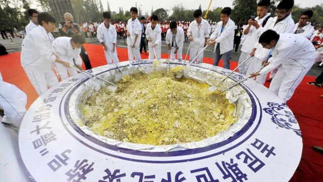 [ẢNH] Những kỷ lục về ẩm thực trên khắp thế giới