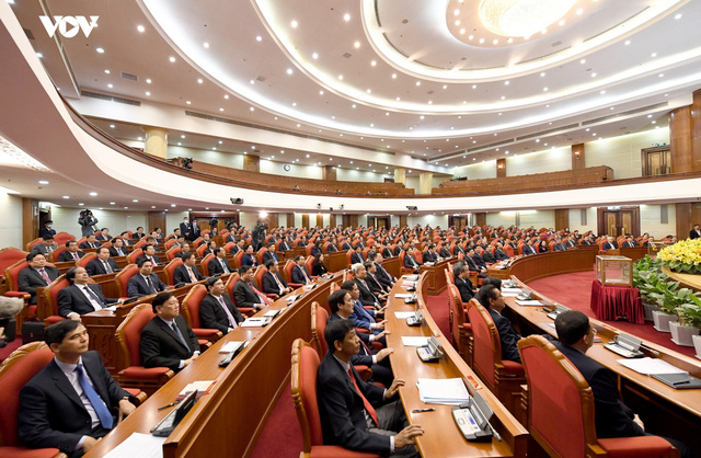 Ảnh: Toàn cảnh phiên bế mạc Hội nghị Trung ương 2, khóa XIII - Ảnh 6. Ảnh: Toàn cảnh phiên bế mạc Hội nghị Trung ương 2, khóa XIII - Ảnh 6.
