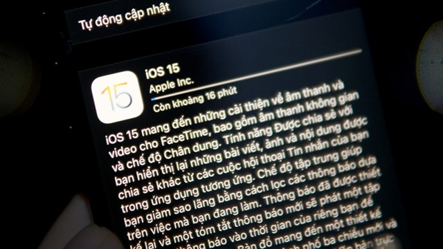Apple phát hành iOS 15