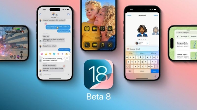 Apple tiếp tục phát hành bản beta thứ 8 của iOS 18 và iPadOS 18 