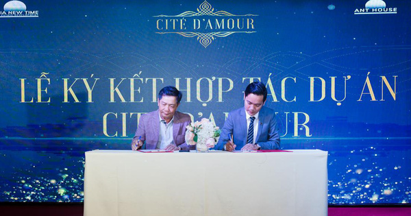 Asia New Time phân phối độc quyền khu nhà phố thương mại Cite’ D’amour