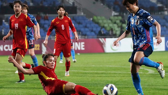 Asian Cup 2022: 15h chiều nay, tuyển nữ Việt Nam đấu với Myanmar