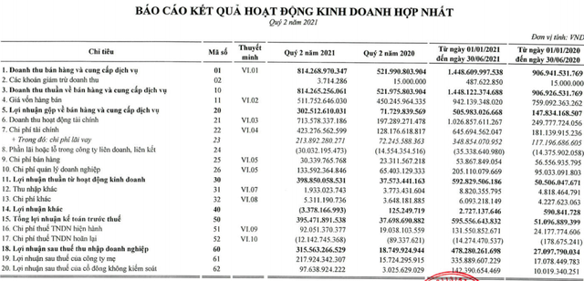 Bamboo Capital (BCG): Ghi nhận lãi đột biến từ đầu tư, quý 2/2021 LNST cao gấp 16 lần cùng kỳ với 316 tỷ đồng - Ảnh 3. Bamboo Capital (BCG): Ghi nhận lãi đột biến từ đầu tư, quý 2/2021 LNST cao gấp 16 lần cùng kỳ với 316 tỷ đồng - Ảnh 3.