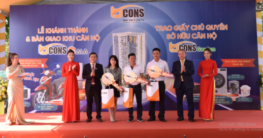 Bàn giao khu căn hộ Bcons Sala và trao 500 giấy chủ quyền dự án Khu căn hộ Bcons Garden