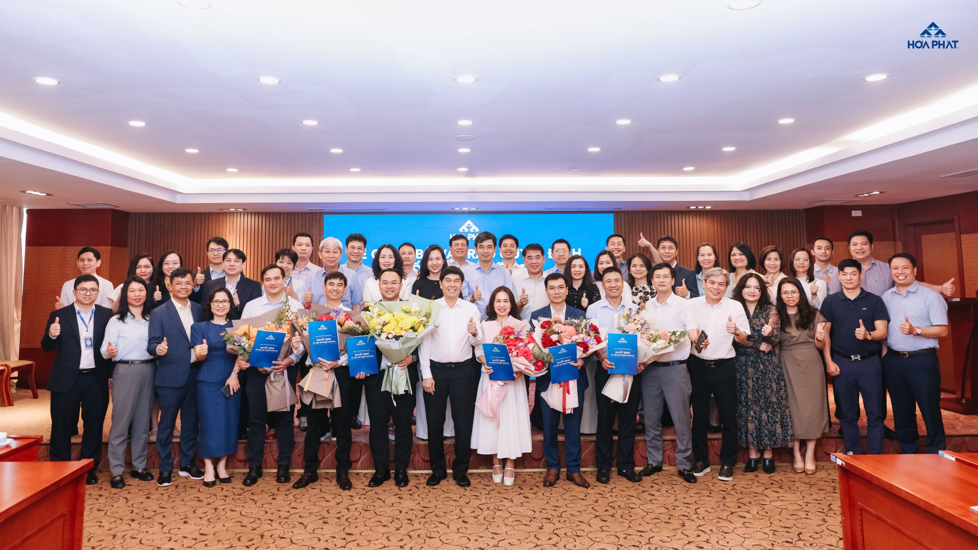 Tập đoàn Hòa Phát điều chỉnh cấp quản trị Công ty CP Xây dựng Long Việt