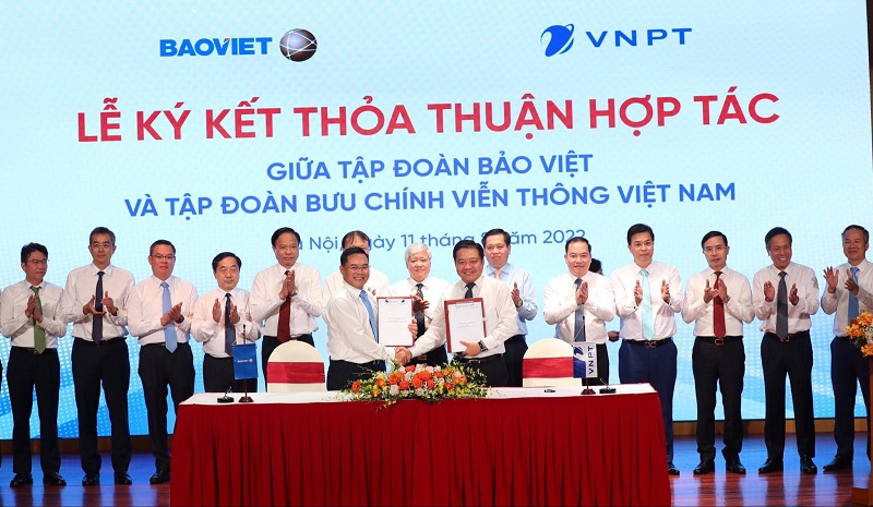 Bảo Việt và VNPT ký kết thỏa thuận hợp tác toàn diện