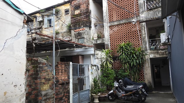 Bất an trong khu tập thể và chung cư cũ