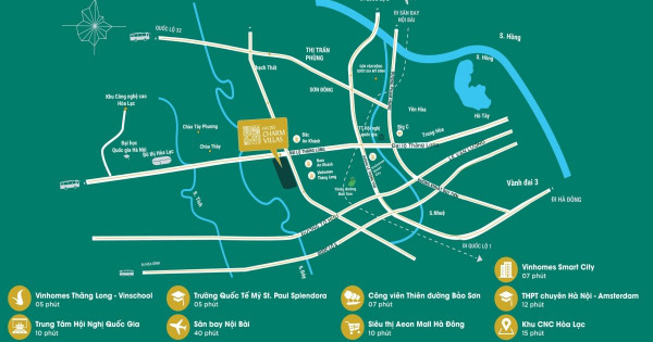 Bất động sản phía Tây Hà Nội thu hút giới nhà giàu