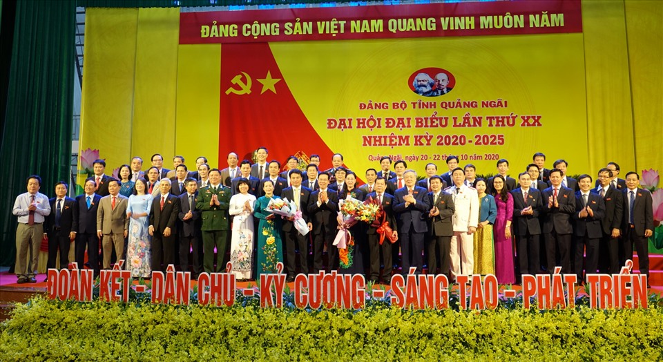 Bế mạc Đại hội đại biểu Đảng bộ tỉnh Quảng Ngãi lần thứ XX 
