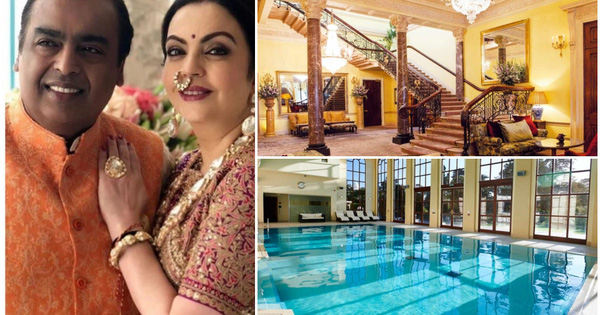 Bên trong siêu dinh thự James Bond trị giá 79 triệu USD của đại gia Ấn Độ: Rộng 120ha, spa ngay trong nhà, 13 sân tennis, sân golf rộng mênh mông