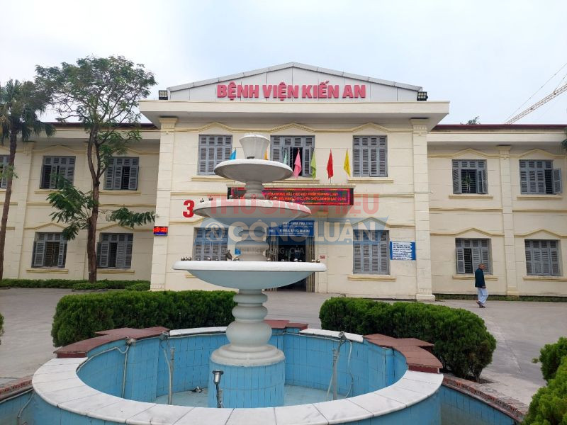 Bệnh viện Kiến An, tọa lạc tại số 35 Trần Tất Văn, P. Phù Liễn, Q. Kiến An, TP. Hải pHòng