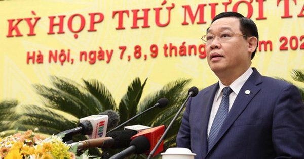 Bí thư Vương Đình Huệ nói về việc bầu Chủ tịch HĐND và 5 Phó Chủ tịch UBND TP Hà Nội 