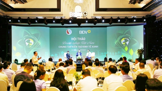 BIDV cùng doanh nghiệp Việt Nam chung tay phát triển kinh tế xanh 