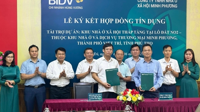 BIDV: Ngân hàng đầu tiên ký hợp đồng tín dụng tài trợ dự án nhà ở xã hội