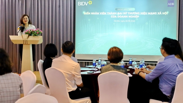 BIDV phối hợp với ADB tổ chức đào tạo đại sứ thương hiệu cho doanh nghiệp