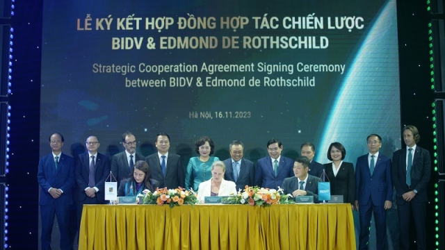 BIDV và Edmond de Rothschild hợp tác chiến lược cung cấp dịch vụ Private Banking hàng đầu Việt Nam