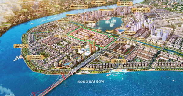 Biệt thự sinh thái Sunlake Villas tại Van Phuc City hút khách