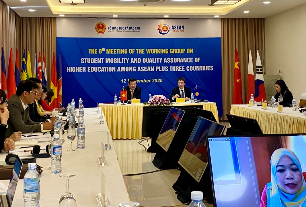 Bộ GD&ĐT trao đổi trực tuyến ASEAN + 3 về giáo dục ĐH
