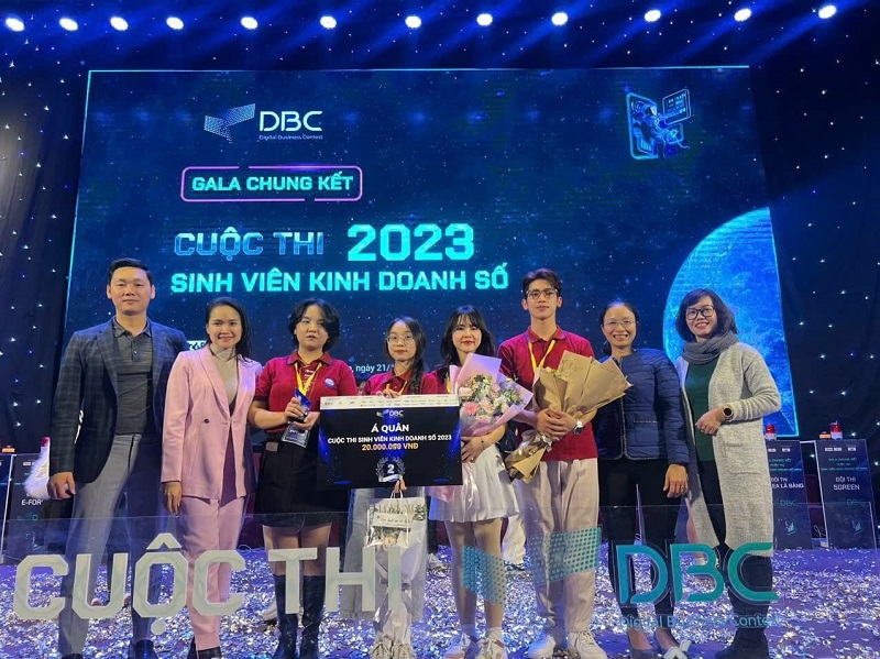 Đội Future - ĐH Thuỷ Lợi xuất sắc giành ngôi vị Á Quân tại cuộc thi “Sinh viên kinh doanh số 2023”