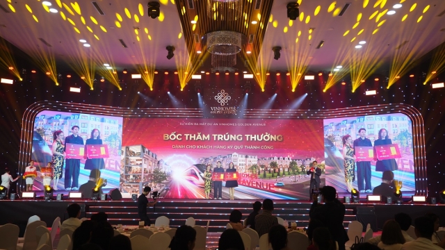 Bùng nổ cảm xúc tại sự kiện ra mắt Vinhomes Golden Avenue Móng Cái