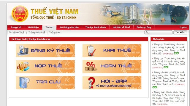 Các bước đăng ký thuế lần đầu Online như thế nào?