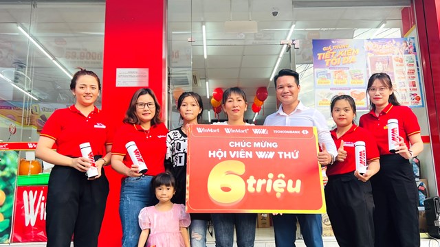 Cán mốc 6 triệu Hội viên WIN, WinMart tưng bừng ưu đãi